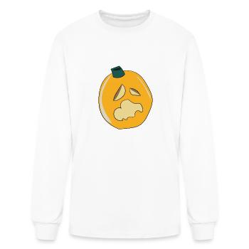 SHADOW PUMPKIN - Men's Long Sleeve T-Shirt - white - Front