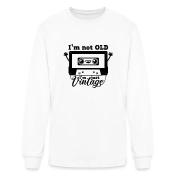 just vintage - Men's Long Sleeve T-Shirt - white - Front