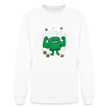 The Strongest Log of ALL - Men's Long Sleeve T-Shirt - white - Front