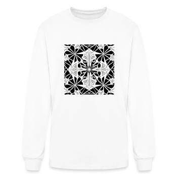Beautiful ornament - Men's Long Sleeve T-Shirt - white - Front