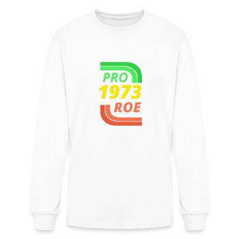 Pro Roe 1973 Vintage Retro - Men's Long Sleeve T-Shirt - white - Front