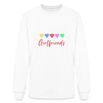 Girlfriends - Men's Long Sleeve T-Shirt - white - Front