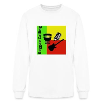 Appels Reggae - T-shirt à manches longues Homme - blanc - Devant