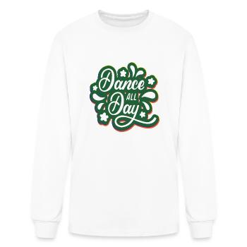 Dance all Day - Men's Long Sleeve T-Shirt - white - Front