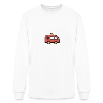 Ambulance Driver Mom - Men's Long Sleeve T-Shirt - white - Front