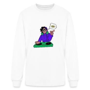 Music Man - Men's Long Sleeve T-Shirt - white - Front