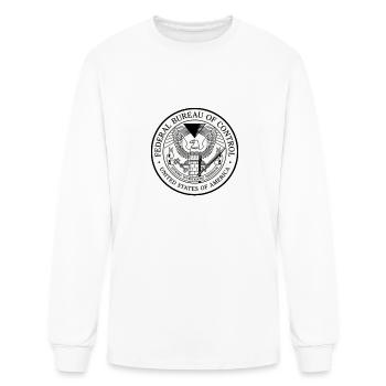 Federal Bureau of Control - Men's Long Sleeve T-Shirt - white - Front
