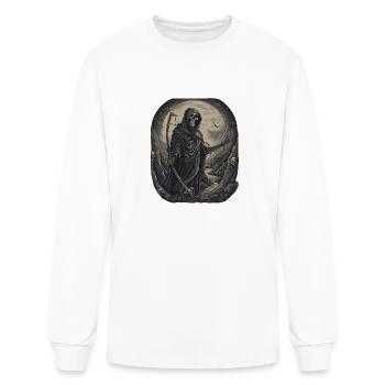 Grim Reaper - Men's Long Sleeve T-Shirt - white - Front