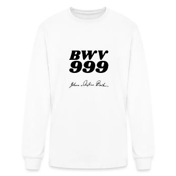 Johann Sebastian Bach BWV 999 - Men's Long Sleeve T-Shirt - white - Front
