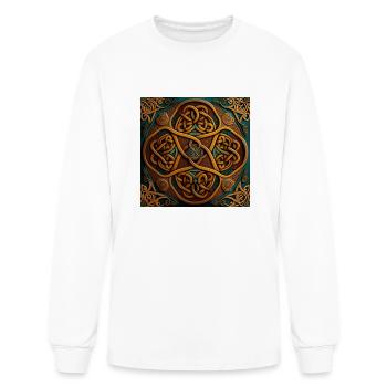 Celtic 1 - Men's Long Sleeve T-Shirt - white - Front