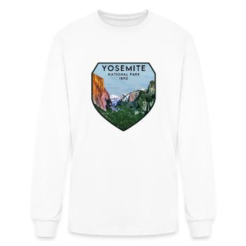 yosemite national park - Men's Long Sleeve T-Shirt - white - Front