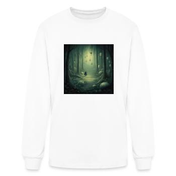 Twilight Enigma: Mystical Beings of the Dusk - Men's Long Sleeve T-Shirt - white - Front