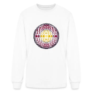 Abstract Art - Colorful Abstract - Men's Long Sleeve T-Shirt - white - Front