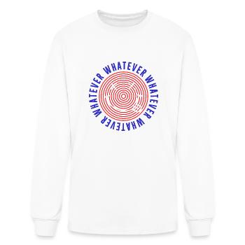 Grunge Whatever - Men's Long Sleeve T-Shirt - white - Front