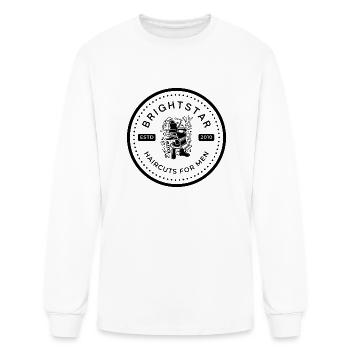 Bright Star Haircuts For Men - Men's Long Sleeve T-Shirt - white - Front