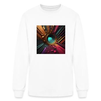Abstract 1 Abstract Art - Men's Long Sleeve T-Shirt - white - Front