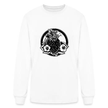 Strawberry Fruit Berries - Men's Long Sleeve T-Shirt - white - Front