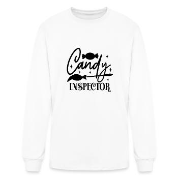 Candy Inspector - Men's Long Sleeve T-Shirt - white - Front