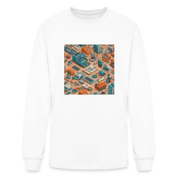 Blast From The Past - Men's Long Sleeve T-Shirt - white - Front