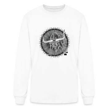 Kaleidoscope Longhorn 2023 04 - Men's Long Sleeve T-Shirt - white - Front