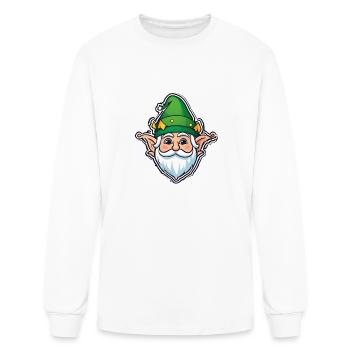 Elf Secret Santa Christmas - Men's Long Sleeve T-Shirt - white - Front