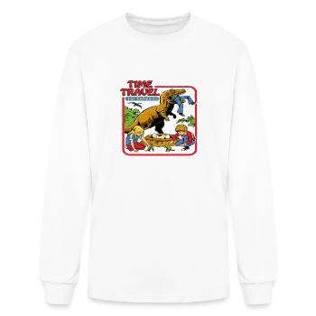 Time Travel For Beginners 2023 - Men's Long Sleeve T-Shirt - white - Front