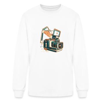 Polaroid Memory Lane - Men's Long Sleeve T-Shirt - white - Front