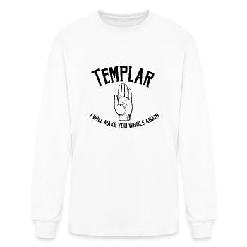Everquest II Templar - Men's Long Sleeve T-Shirt - white - Front