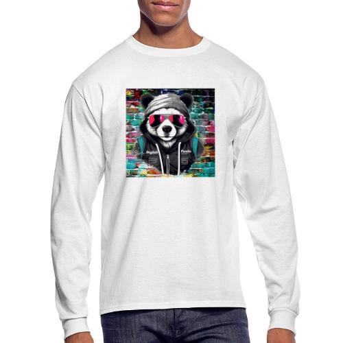 Stylish panda 2 - Men's Long Sleeve T-Shirt