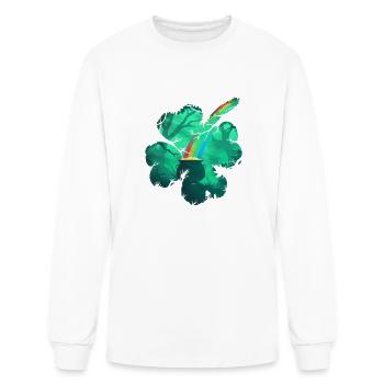 Lucky Spot - Men's Long Sleeve T-Shirt - white - Front