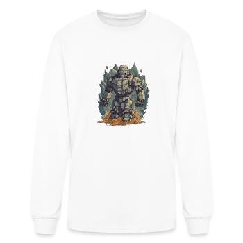 A mythical creature golem - Men's Long Sleeve T-Shirt - white - Front