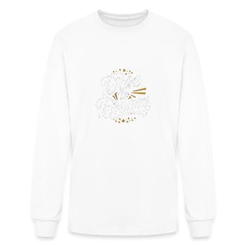 Dare To Dream - Men's Long Sleeve T-Shirt - white - Front