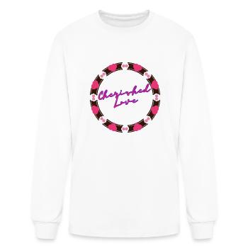 Cherished Love - Men's Long Sleeve T-Shirt - white - Front