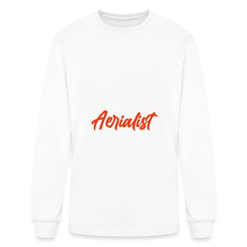 First Things First I m An Aerialist - Men's Long Sleeve T-Shirt - white - Front