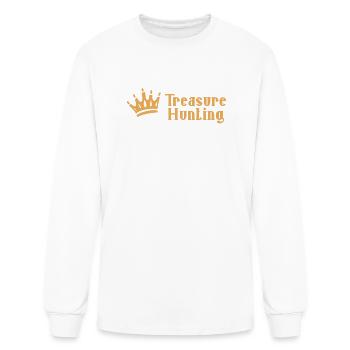 Treasure Hunting King - Men's Long Sleeve T-Shirt - white - Front