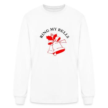 Ring my Bells - Men's Long Sleeve T-Shirt - white - Front