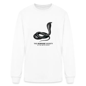 The Humane Society - Men's Long Sleeve T-Shirt - white - Front