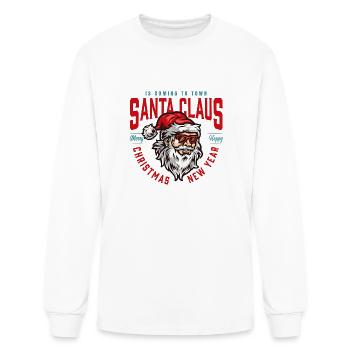 Santa Claus - Men's Long Sleeve T-Shirt - white - Front