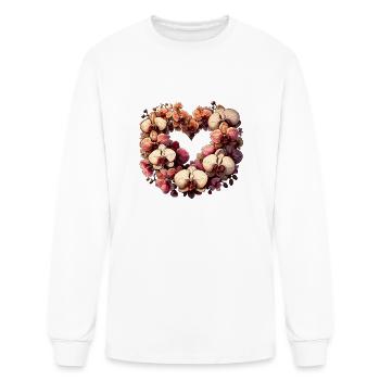 Orchids - Men's Long Sleeve T-Shirt - white - Front