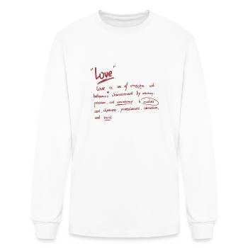 Romance - Men's Long Sleeve T-Shirt - white - Front