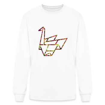 Mute swan - Men's Long Sleeve T-Shirt - white - Front