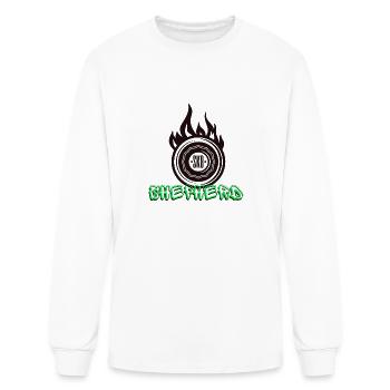 Sk8 Shepherd - Black - Men's Long Sleeve T-Shirt - white - Front