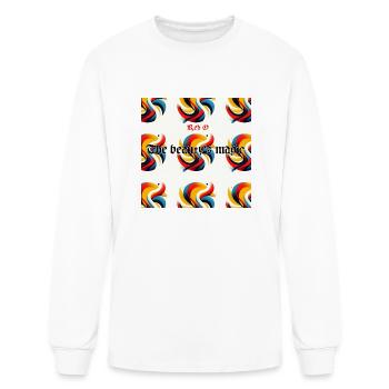 Magic beauty, beautiful design - Men's Long Sleeve T-Shirt - white - Front