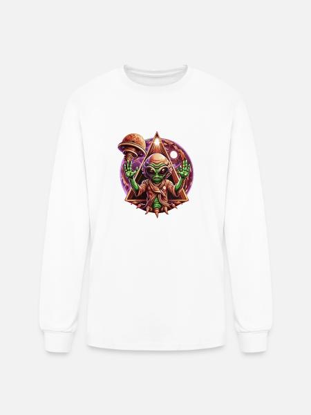 IlluminET19 - Men's Long Sleeve T-Shirt - white
