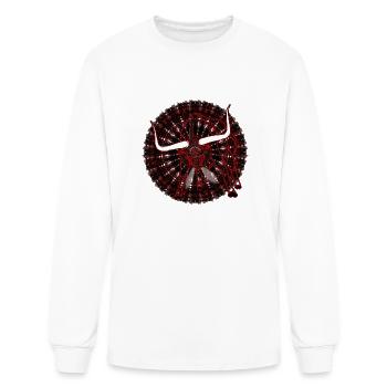 Kaleidoscope Longhorn 2024 06 - Men's Long Sleeve T-Shirt - white - Front