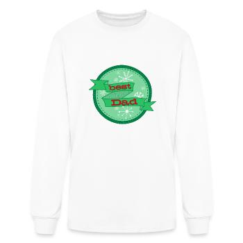 Best dad - Men's Long Sleeve T-Shirt - white - Front