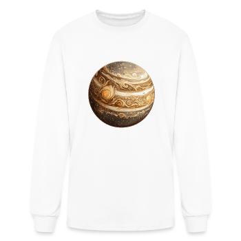 Jupiter - Men's Long Sleeve T-Shirt - white - Front