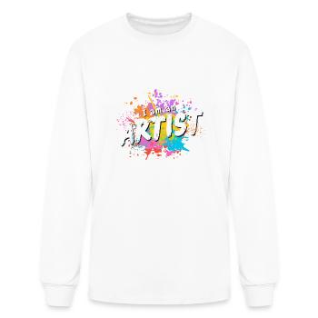 I Am an Artist - Men's Long Sleeve T-Shirt - white - Front