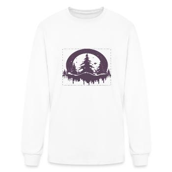 Forest - Men's Long Sleeve T-Shirt - white - Front