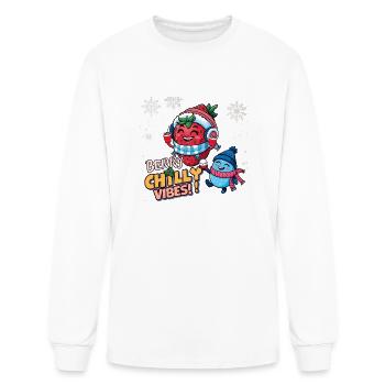 Berry Chill Vibes! - Men's Long Sleeve T-Shirt - white - Front